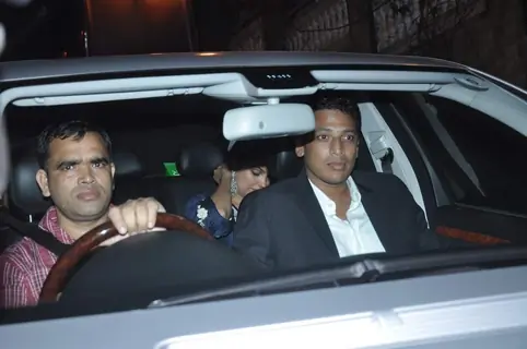 Lara Dutta and Mahesh Bhupati seen at Shahrukh Khan's Grand Eid Party