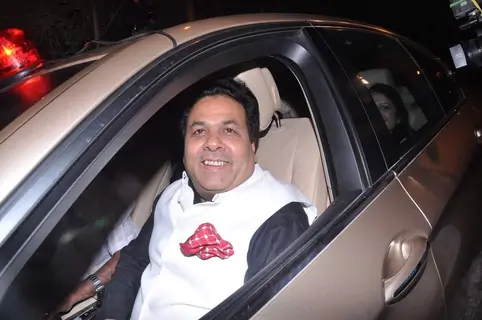 Rajiv Shukla was at Shahrukh Khan's Grand Eid Party