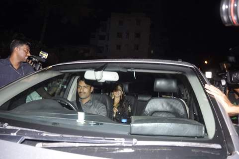 Raveena Tandon arrives at Shahrukh Khan's Grand Eid Party at Mannat