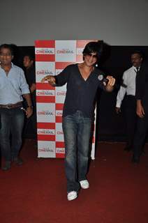 Shahrukh Khan promotes Chennai Express at Cinemax Versova