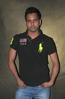 Prashant Rai in a cool casual look at the Maxim special issue launch