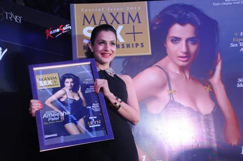 Maxim special issue launch with cover girl Ameesha patel