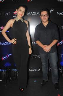 Maxim special issue launch with cover girl Ameesha patel and Vivek Pareek