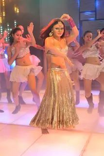 Rakhi Sawant performing in Kolkata
