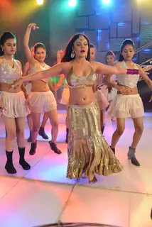 Rakhi Sawant performing in Kolkata