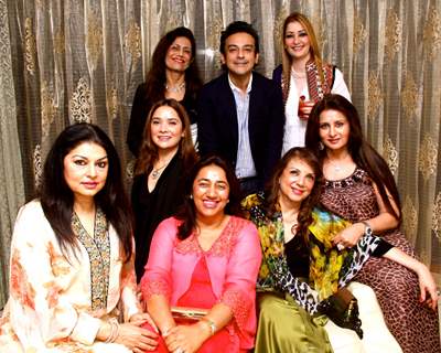 kiran juneja, Anushka Ranjan, Zarin Abbas Khan, Poonam Dhillon, Adnan Sami & Roya Faryabi