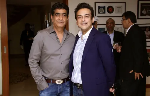 Kishan Kumar and Adnan Sami Hosts A Party At Home