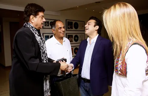 Shatrugan Sinha and Adnan Sami in a conversation