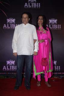 Anup Jalota along with wife Medha at Sridevi 50th birthday