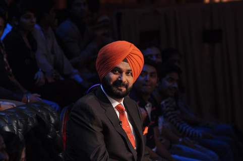 Navjot Singh Sidhu at Satyagraha's  Promotion on Comedy Nights with Kapil