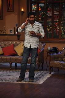 Ajay Devgn at Satyagraha's  Promotion on Comedy Nights with Kapil