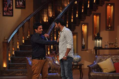 Ajay Devgn at Satyagraha's  Promotion on Comedy Nights with Kapil