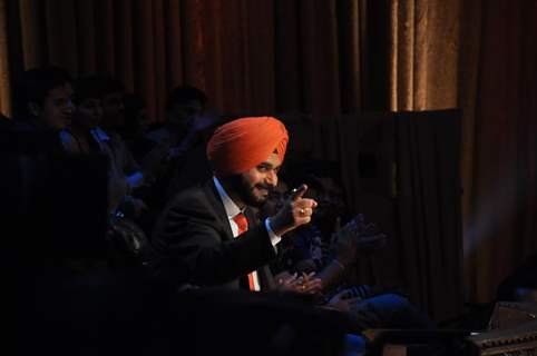 Navjot Singh Siddhu at Satyagraha's  Promotion on Comedy Nights with Kapil