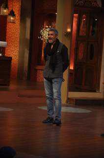 Prakash Jha at Satyagraha's  Promotion on Comedy Nights with Kapil
