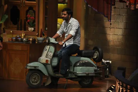 Ajay Devgn at Satyagraha's  Promotion on Comedy Nights with Kapil