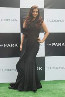 Aishwarya Rai Bachchan at Press meet of Lodha's new project 'The Park'