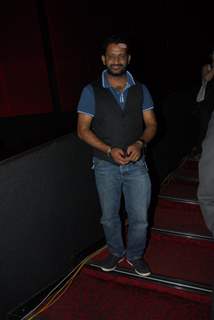 Resul Pookutty during the trailer and first look launch of upcoming 3D film Warning