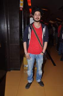 Rajat Barmecha at the premiere of JOBS at Cinemax Versova