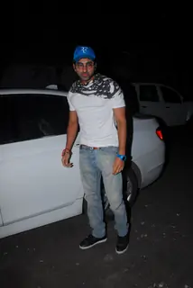 Ayushmann Khurana came in for the Screening of Madras Cafe