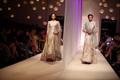 Manish Malhotra's creations at Lakme Fashion Week