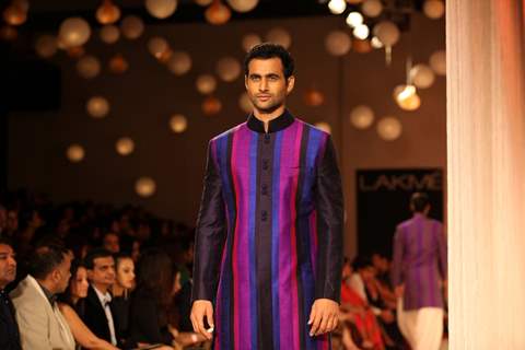 Manish Malhotra's creation at Lakme Fashion Week