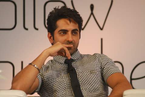 Ayushmann Khurana at the 'Follow Your Heart' event