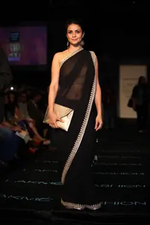 Gul Panag at LAKME FASHION WEEK 2013