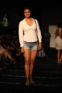 Gul Panag at LFW Winter Festival 2013