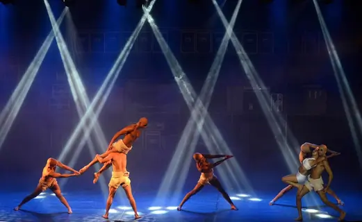 A performance by the Shiamak Davar troop at the launch of the dance company Selcouth