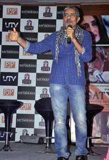 Prakash Jha at Satyagraha movie promotion