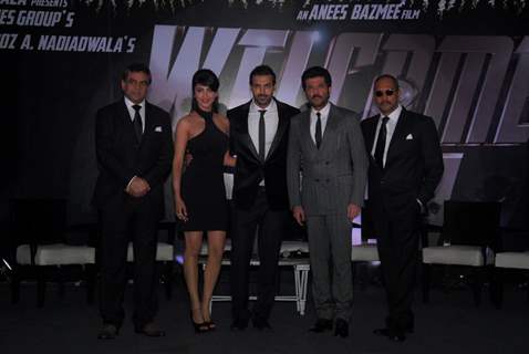 The cast of Welcome Back at the Movie Launch