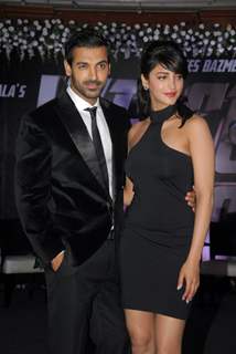 John Abraham and Shruti Hassan at the Welcome Back Movie Launch