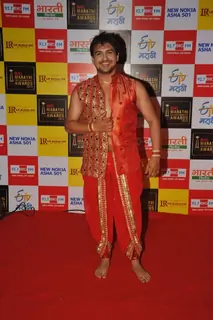 Pushkar Jog at BIG Marathi Entertainment Awards