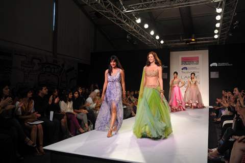Kalki Koechlin was the showstopper for designer Anushree Reddy at LFW 2013