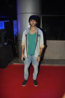 Kartik Tiwari was at the Hard Rock Cafe Launch in Andheri