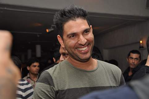 Yuvraj Singh was at THE COLLECTIVE as it launches The Green Room