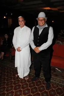 Mr. Subhash Chandra and Dr. BK Modi at the launch of Buddha