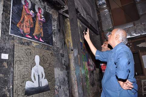 Mahesh Bhatt at Burmese exhibition