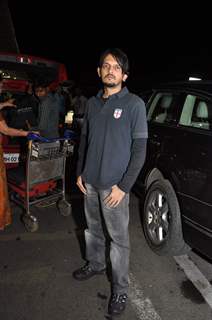 Vishesh Bhatt was at Mumbai Airport leaving for SAIFTA