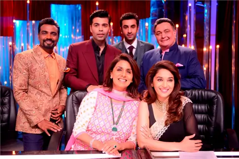 Ranbir Kapoor promotes 'Besharam' along with his parents on Jhalak Dikhla Jaa