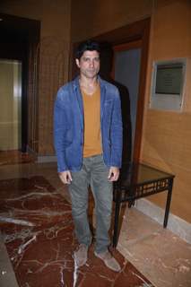 Farhan Akhtar at the launch of Intex Aqua i7