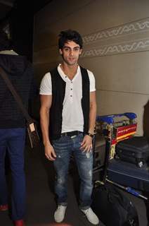 Karan Wahi was at Mumbai Airport leaving for SAIFTA