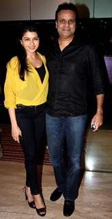 Bhagyashree & Himalay at the Premier of Hollywood film Riddick