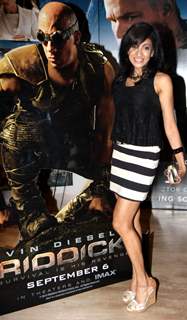 Chandi Perera was at the Premier of Hollywood film Riddick