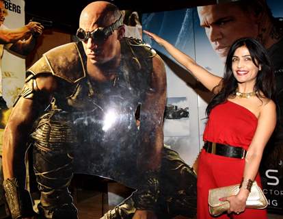 Shibani Kashyap was at the Premier of Hollywood film Riddick