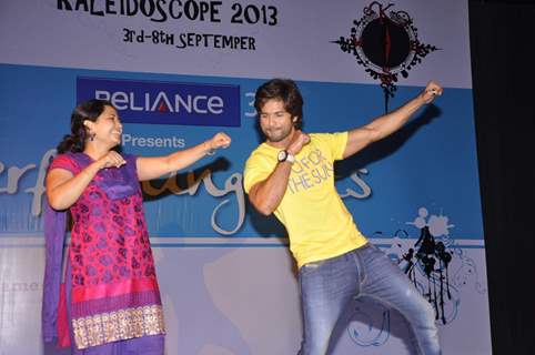 Shahid Kapoor at Kaleidoscope 2013