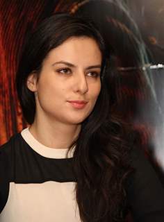 Elena Kazan was at the Press meet for the movie John Day