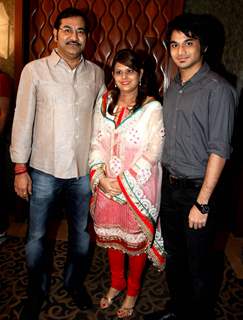 Sudesh Bhosle and his family were at Adesh Shrivastava's Birthday Party