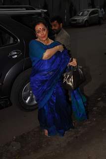 Poonam Sinha during Ganpati Visarjan