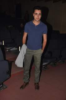 Imran Khan at Vir Das's New Play - Battle of The Sexes